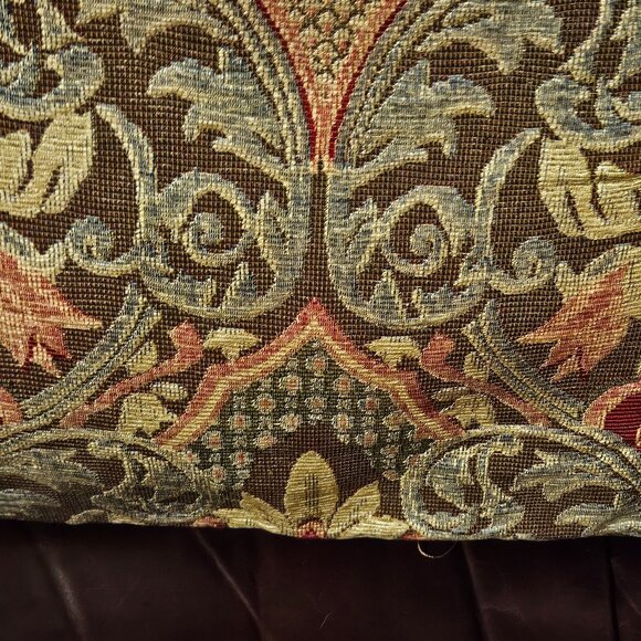 RARE AUSTIN HORN DAMASK JACQUARD BED THROW DECORATIVE ACCENT PILLOW - Picture 6 of 12